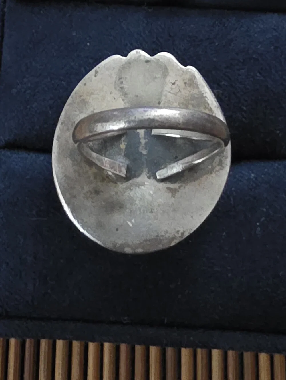Sterling Silver Navajo Turquoise Ring (Vintage)